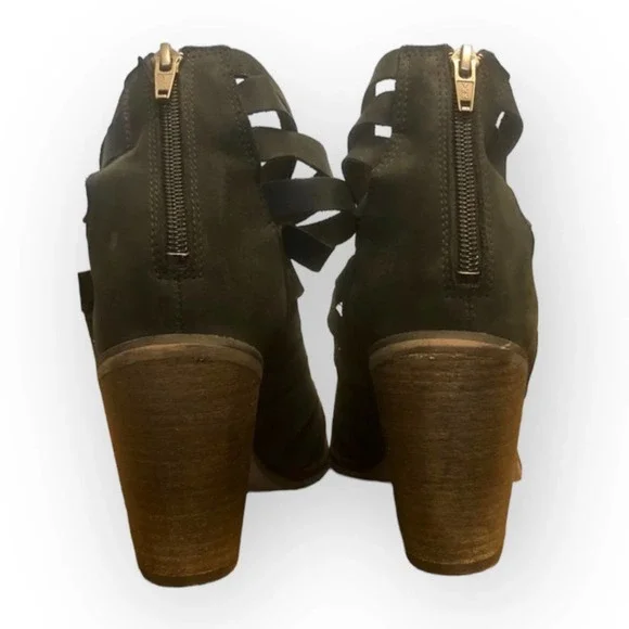 Free People Black Hybrid Strappy Bootie Size eu 41 US 8.5 - Picture 7 of 8